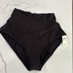 Aerie high waisted V cut bikini bottoms